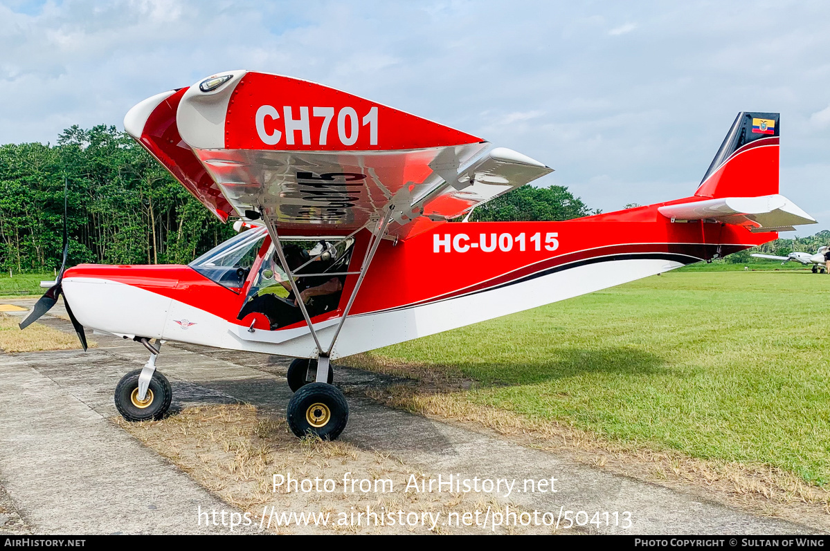 Aircraft Photo of HC-U0115 | Zenith CH-701 | AirHistory.net #504113