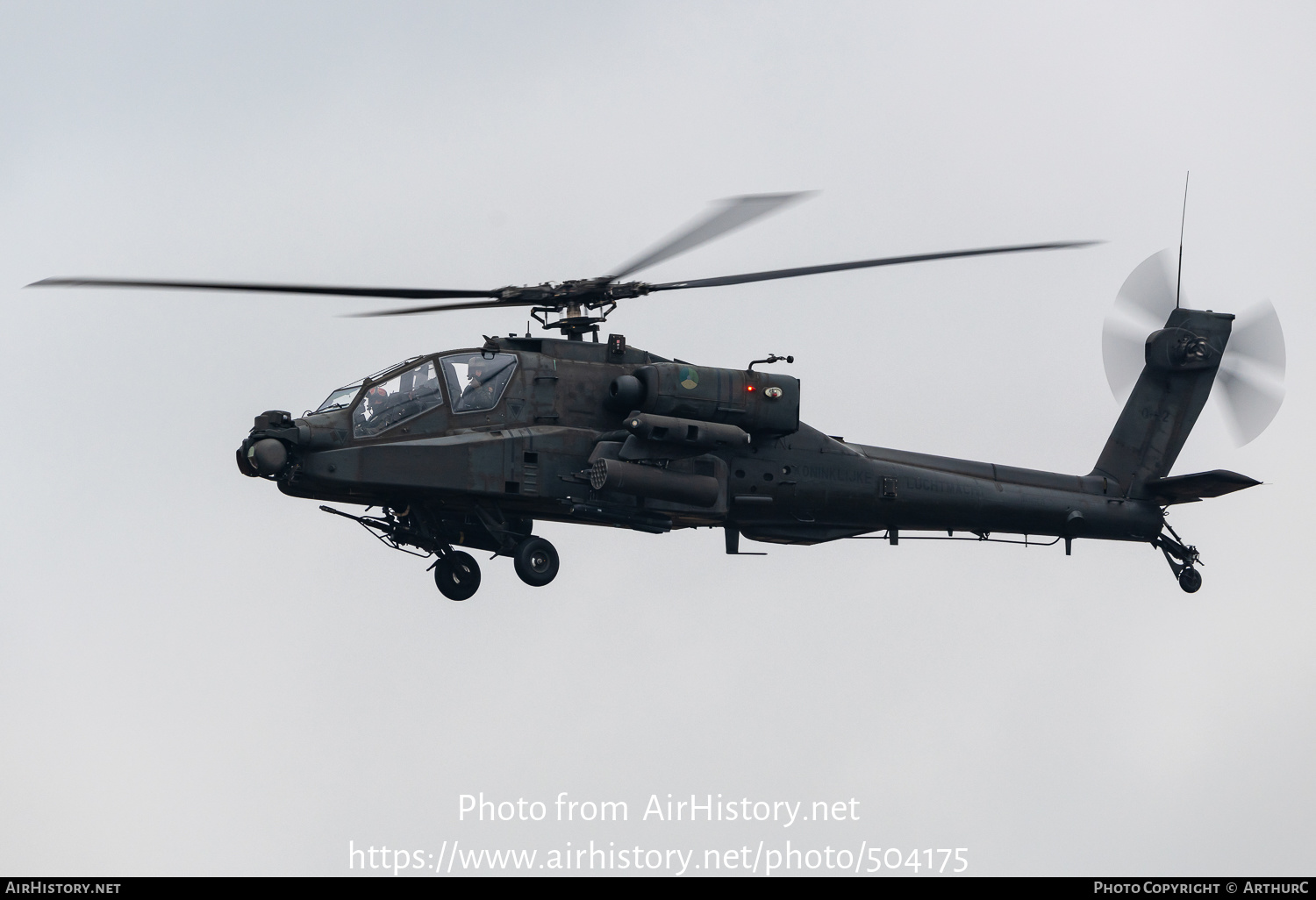 Aircraft Photo of Q-22 | Boeing AH-64D Apache Longbow | Netherlands - Air Force | AirHistory.net #504175