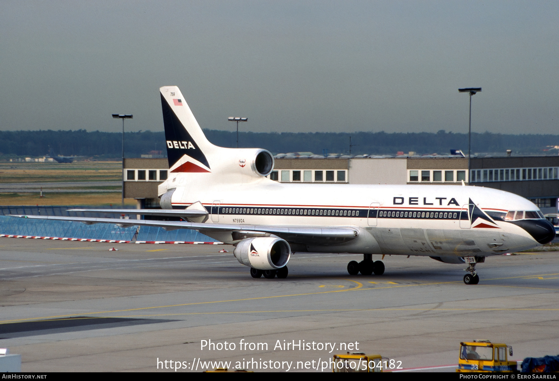 Aircraft Photo of N759DA | Lockheed L-1011-385-3 TriStar 500 | Delta Air Lines | AirHistory.net #504182