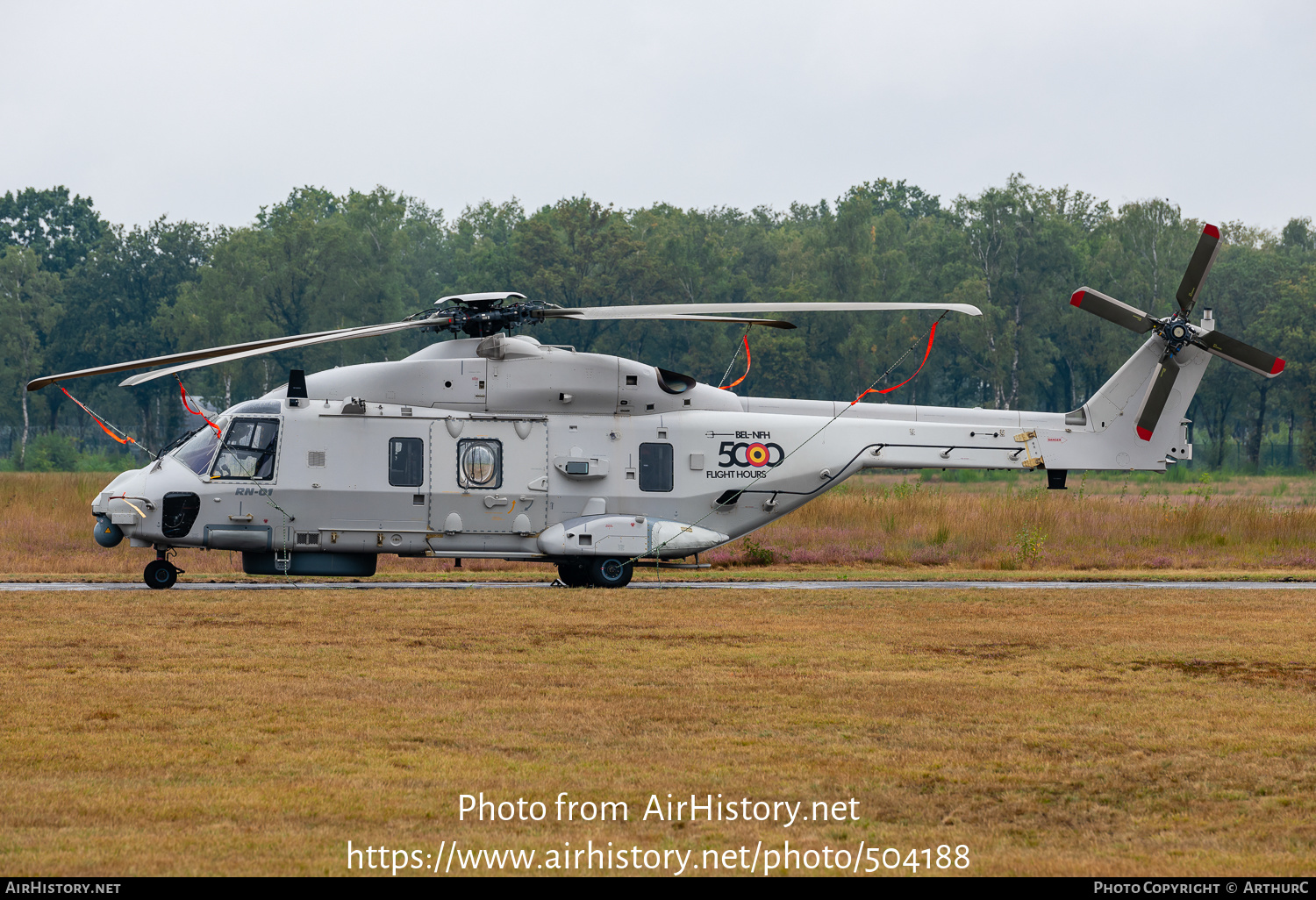 Aircraft Photo of RN-01 | NHI NH90 NFH | Belgium - Air Force | AirHistory.net #504188