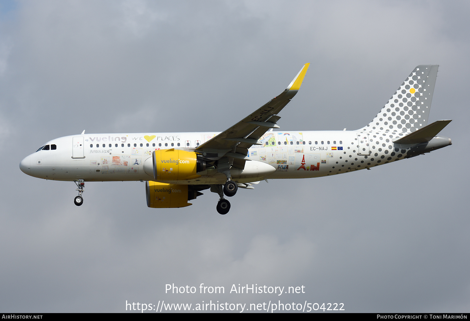 Aircraft Photo of EC-NAJ | Airbus A320-271N | Vueling Airlines | AirHistory.net #504222