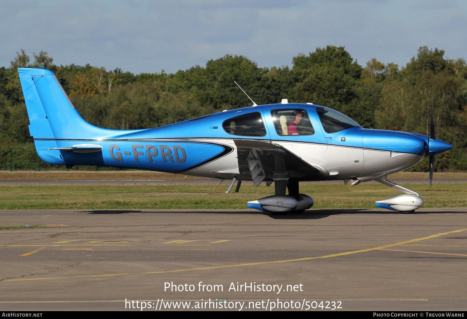 Aircraft Photo of G-FPRD | Cirrus SR-22 G6-GTS Platinum | AirHistory.net #504232