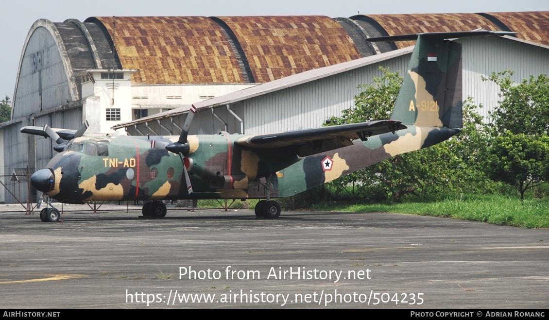 Aircraft Photo of A-9121 | De Havilland Canada DHC-5D Buffalo | Indonesia - Army | AirHistory.net #504235