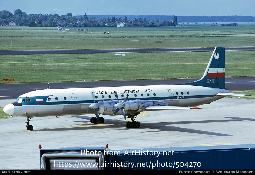 Aircraft Photo of SP-LSH | Ilyushin Il-18V | LOT Polish Airlines - Polskie Linie Lotnicze | AirHistory.net #504270