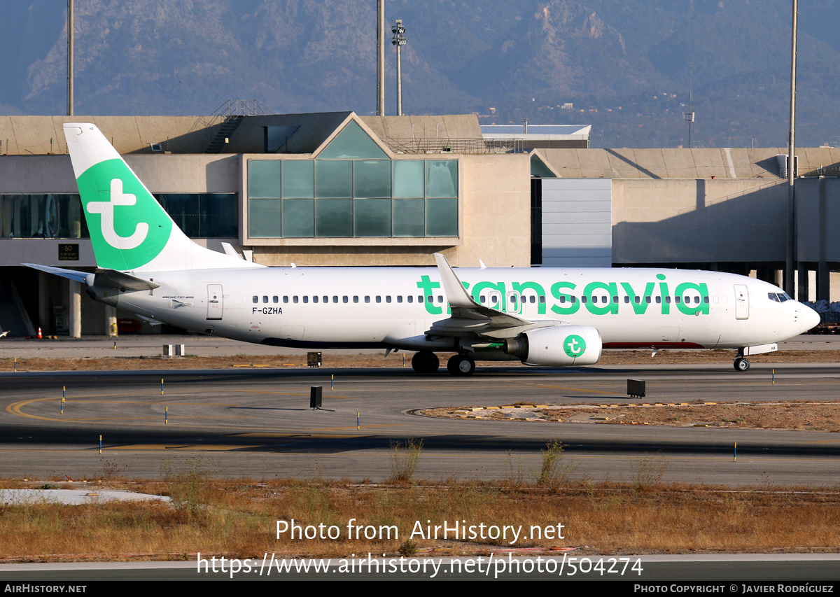 Aircraft Photo of F-GZHA | Boeing 737-8GJ | Transavia | AirHistory.net #504274