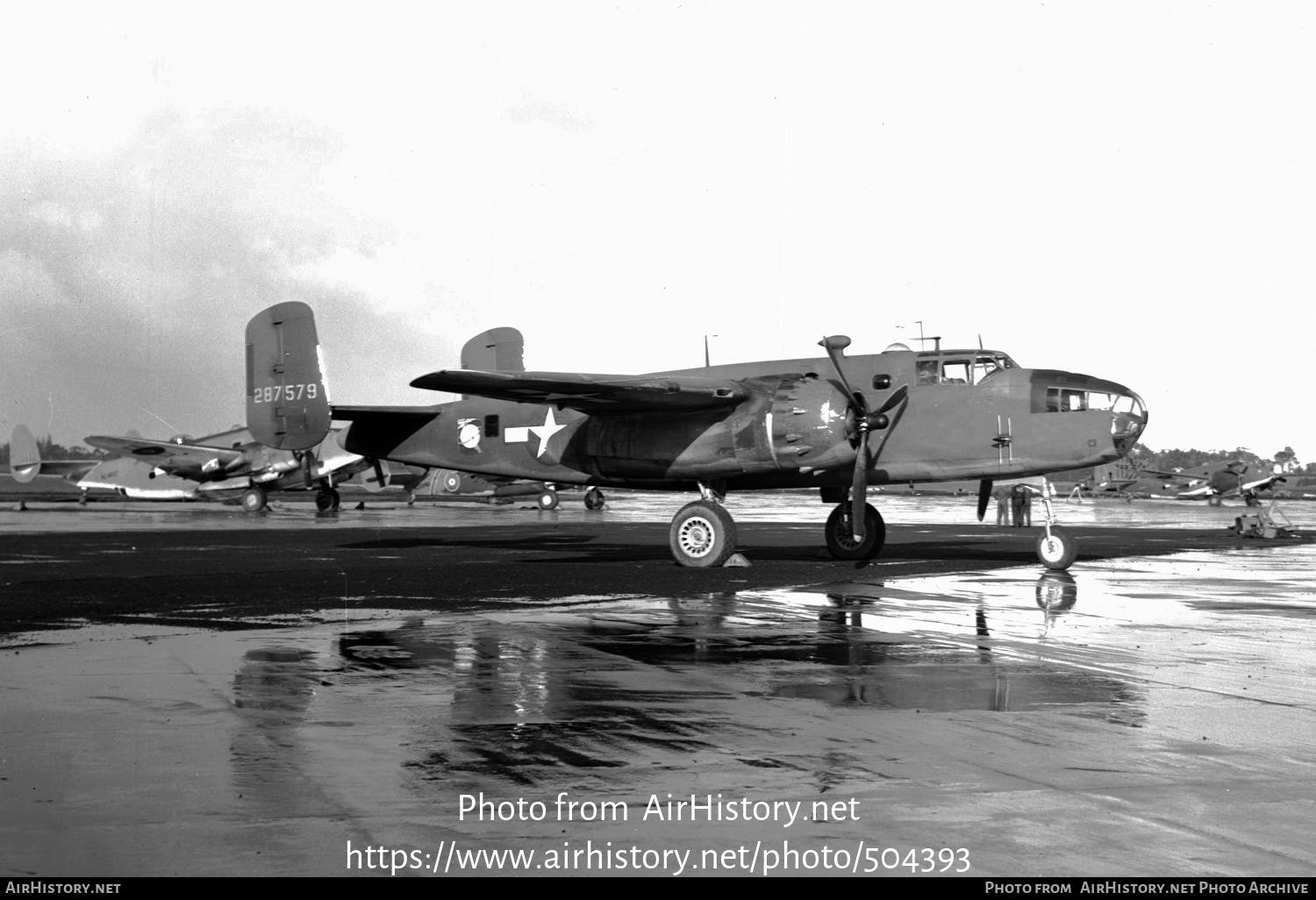 Aircraft Photo of 42-87579 / 287579 | North American B-25D Mitchell | USA - Air Force | AirHistory.net #504393