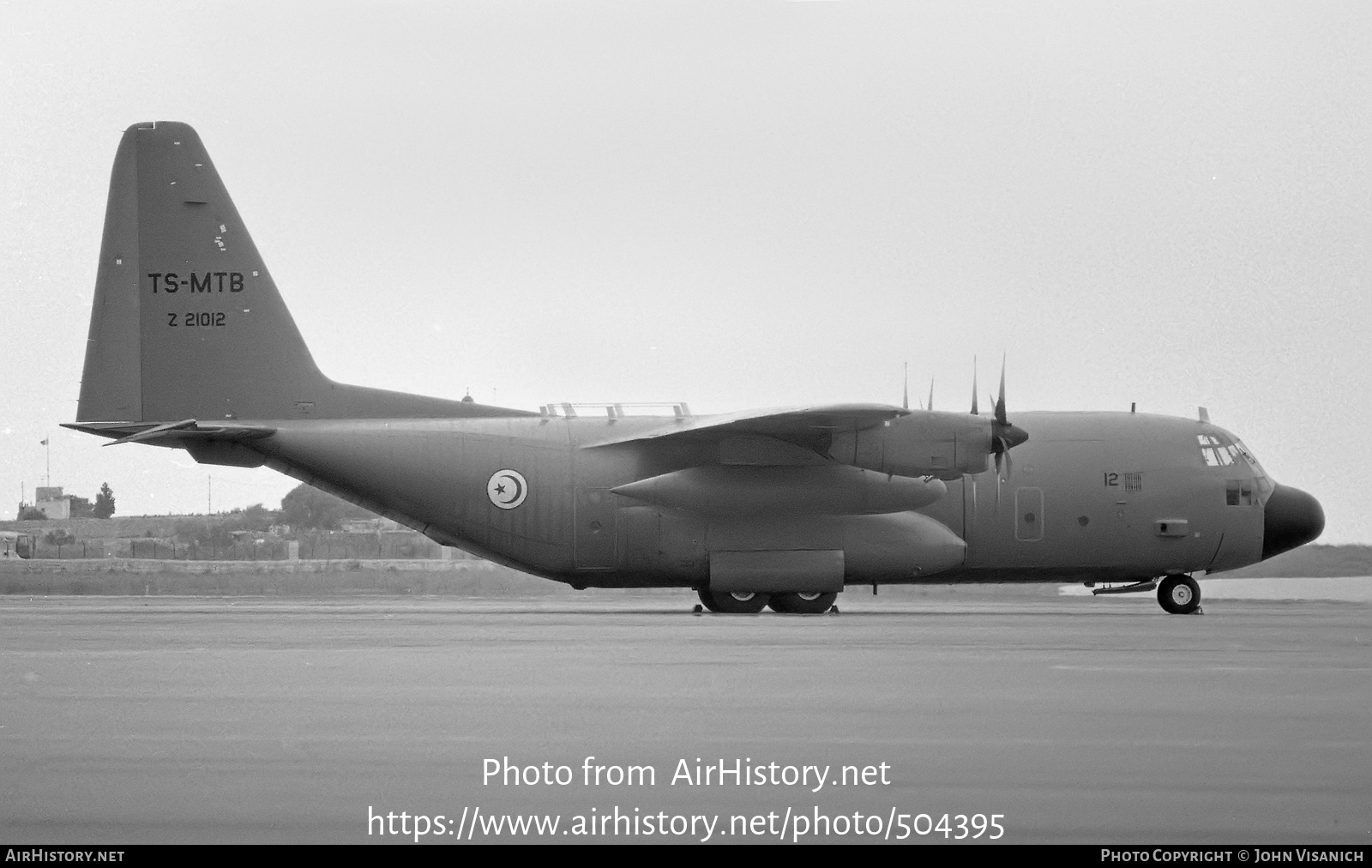 Aircraft Photo of Z21012 / TS-MTB | Lockheed C-130H Hercules | Tunisia - Air Force | AirHistory.net #504395