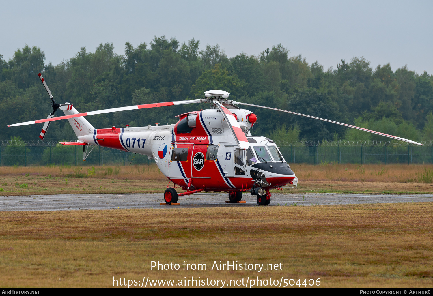 Aircraft Photo of 0717 | PZL-Swidnik W-3A Sokol | Czechia - Air Force | AirHistory.net #504406