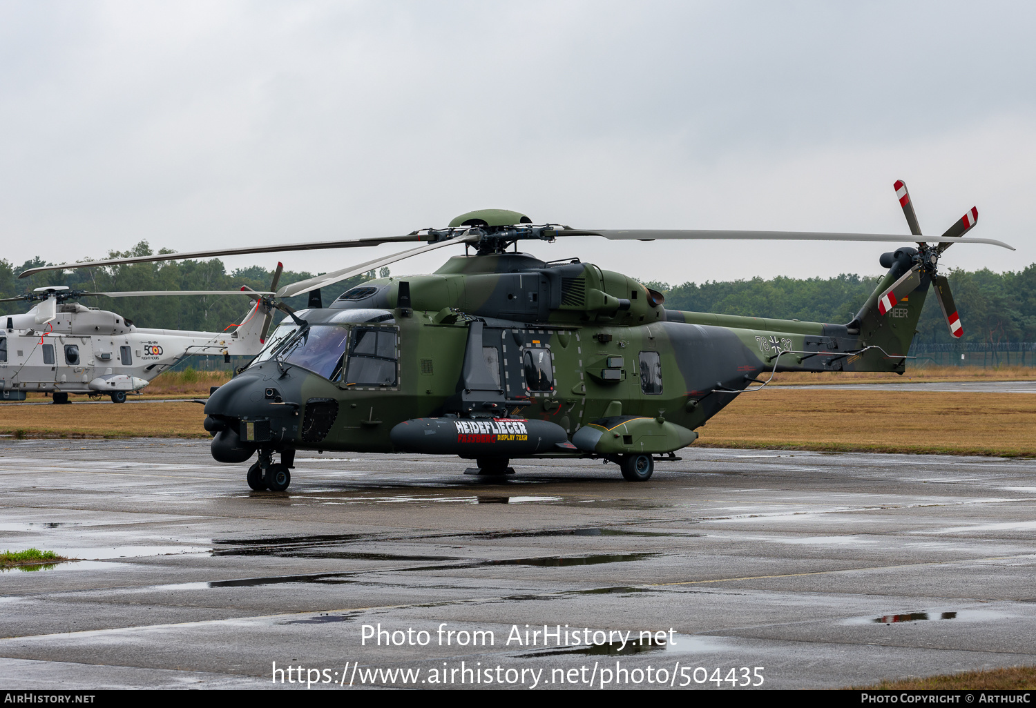 Aircraft Photo of 7832 | NHI NH90 TTH | Germany - Army | AirHistory.net #504435