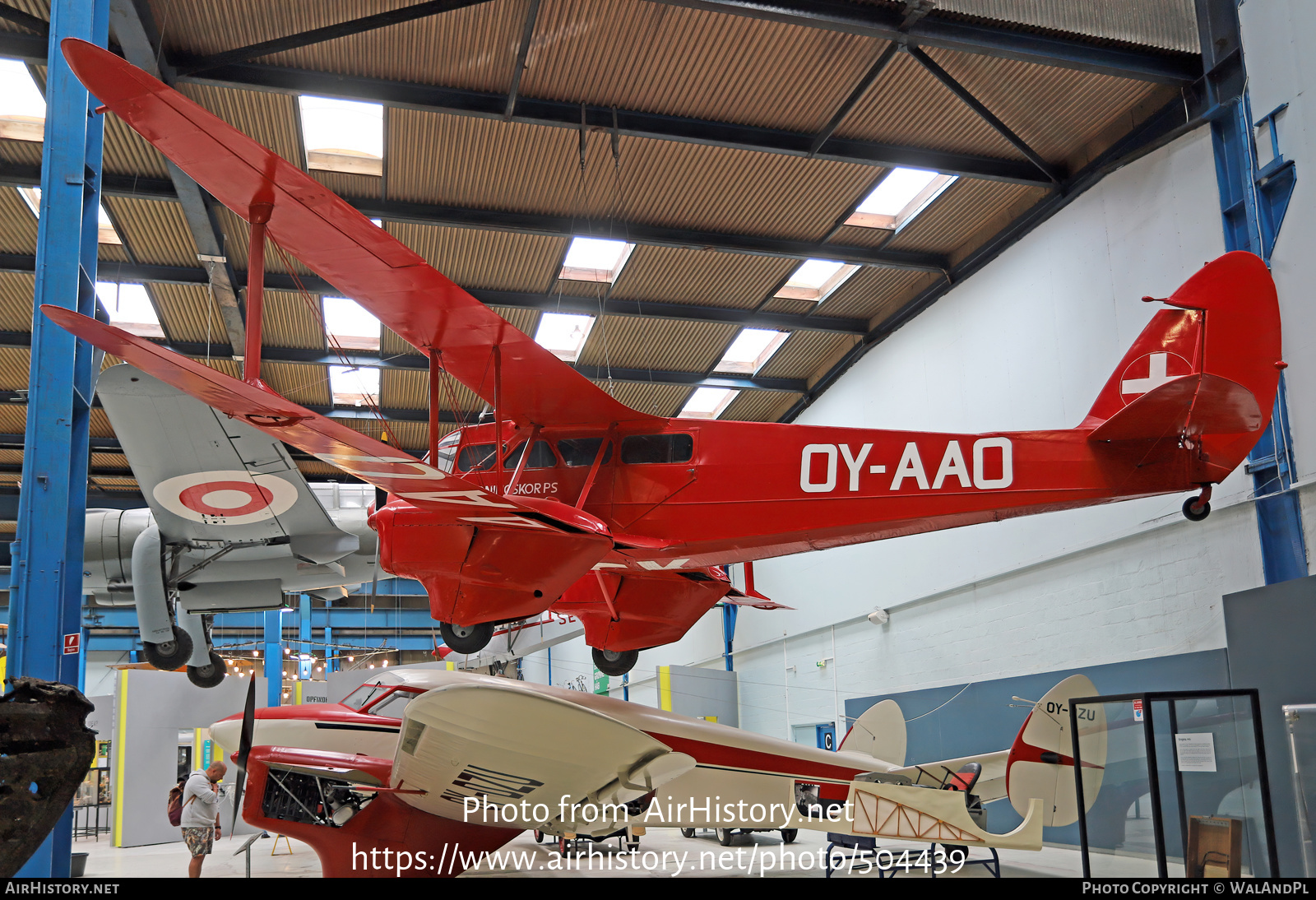 Aircraft Photo of OY-AAO | De Havilland D.H. 89A Dragon Rapide | Falck Redningskorps | AirHistory.net #504439