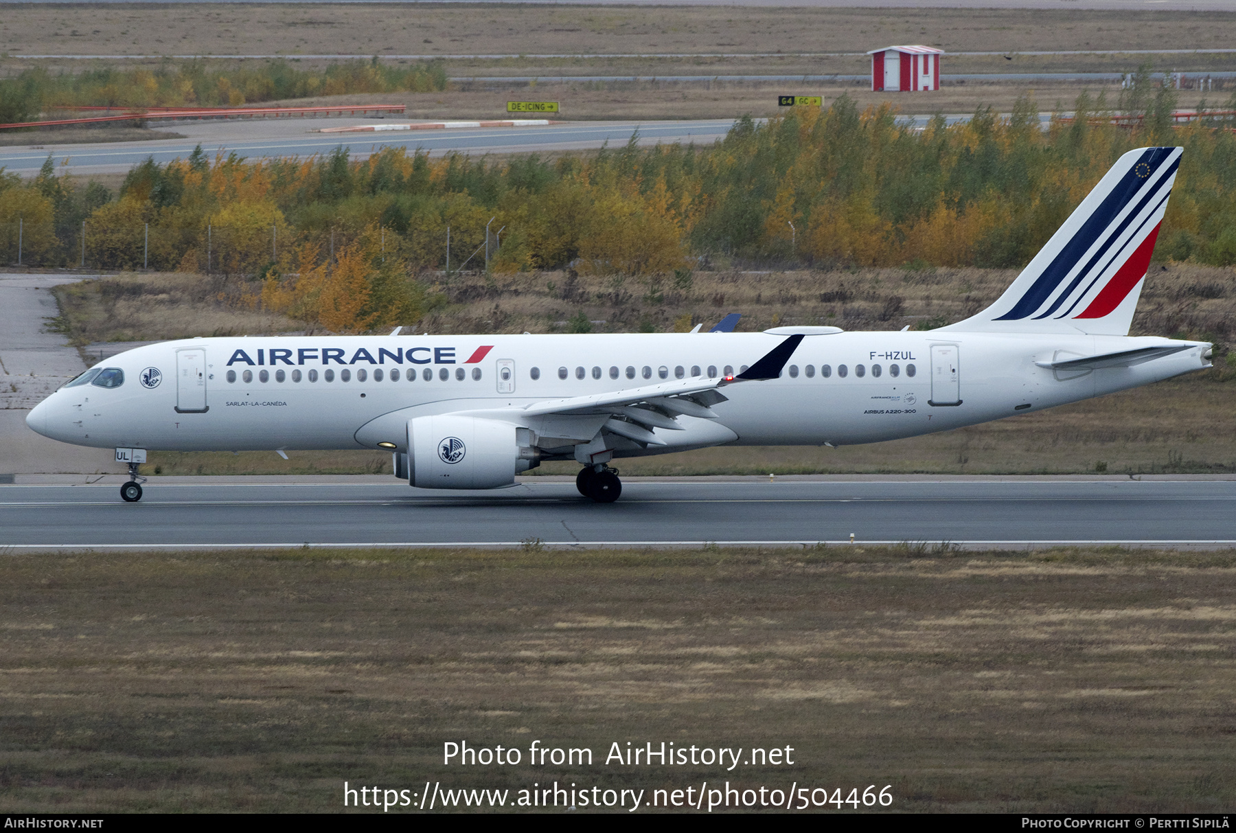 Aircraft Photo of F-HZUL | Airbus A220-371 (BD-500-1A11) | Air France | AirHistory.net #504466