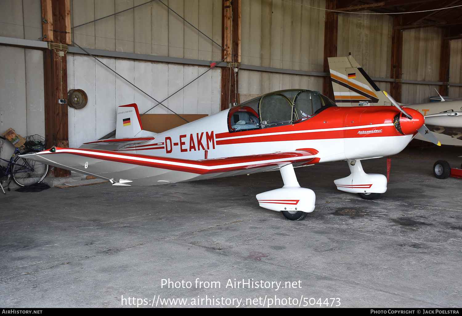 Aircraft Photo of D-EAKM | Jodel DR-1050 Ambassadeur | AirHistory.net #504473