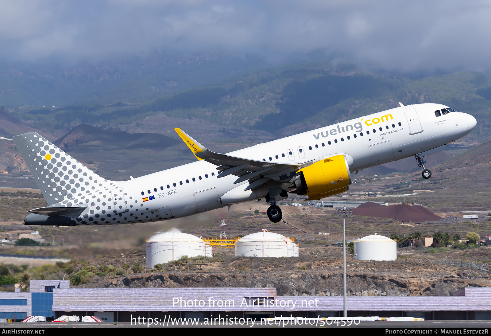 Aircraft Photo of EC-NFK | Airbus A320-271N | Vueling Airlines | AirHistory.net #504590