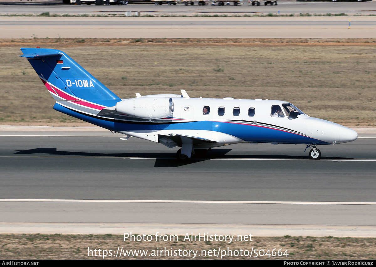 Aircraft Photo of D-IOWA | Cessna 525 CitationJet CJ1+ | AirHistory.net #504664