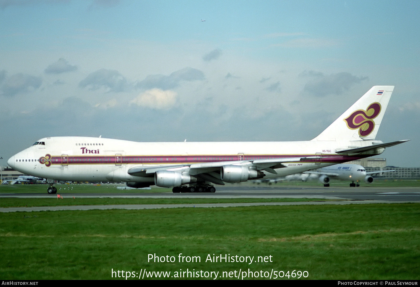 Aircraft Photo Of HS-TGC | Boeing 747-2D7B | Thai Airways International ...