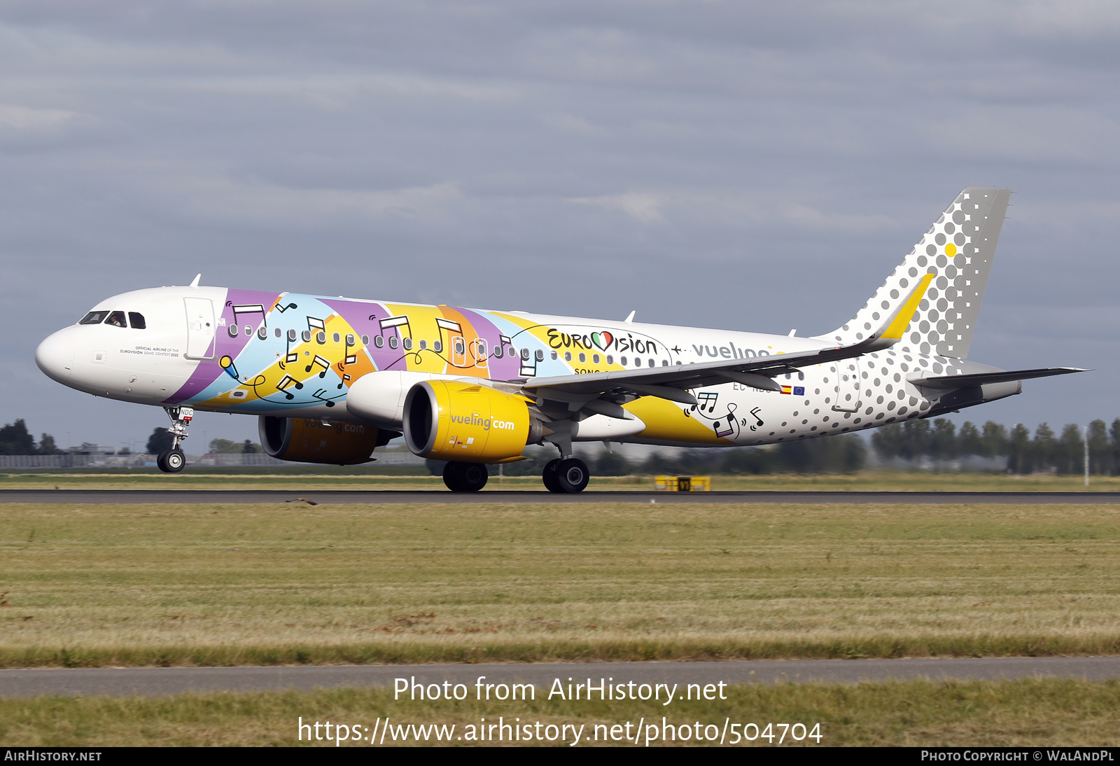 Aircraft Photo of EC-NDC | Airbus A320-271N | Vueling Airlines | AirHistory.net #504704