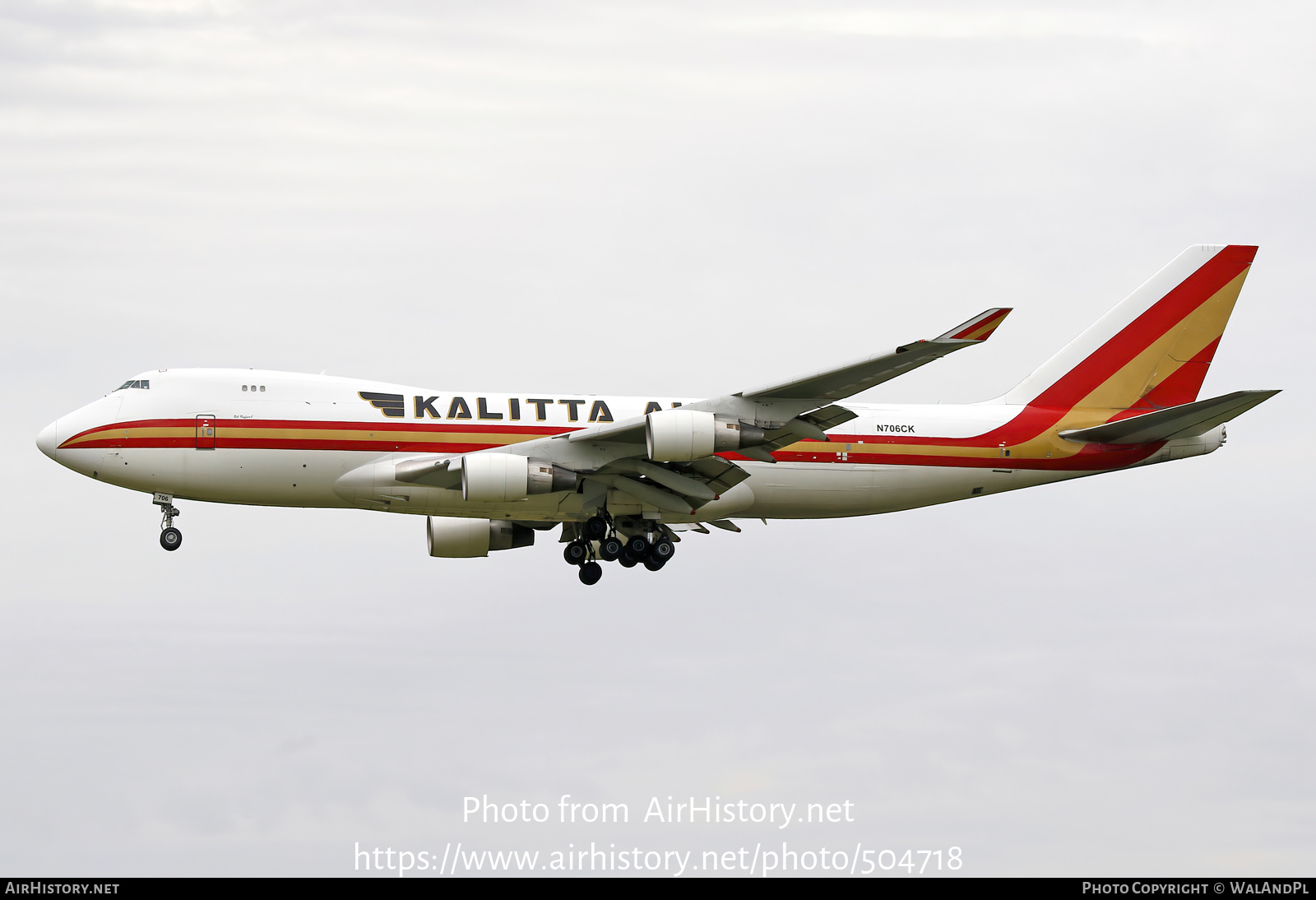 Aircraft Photo of N706CK | Boeing 747-4B5F/SCD | Kalitta Air | AirHistory.net #504718