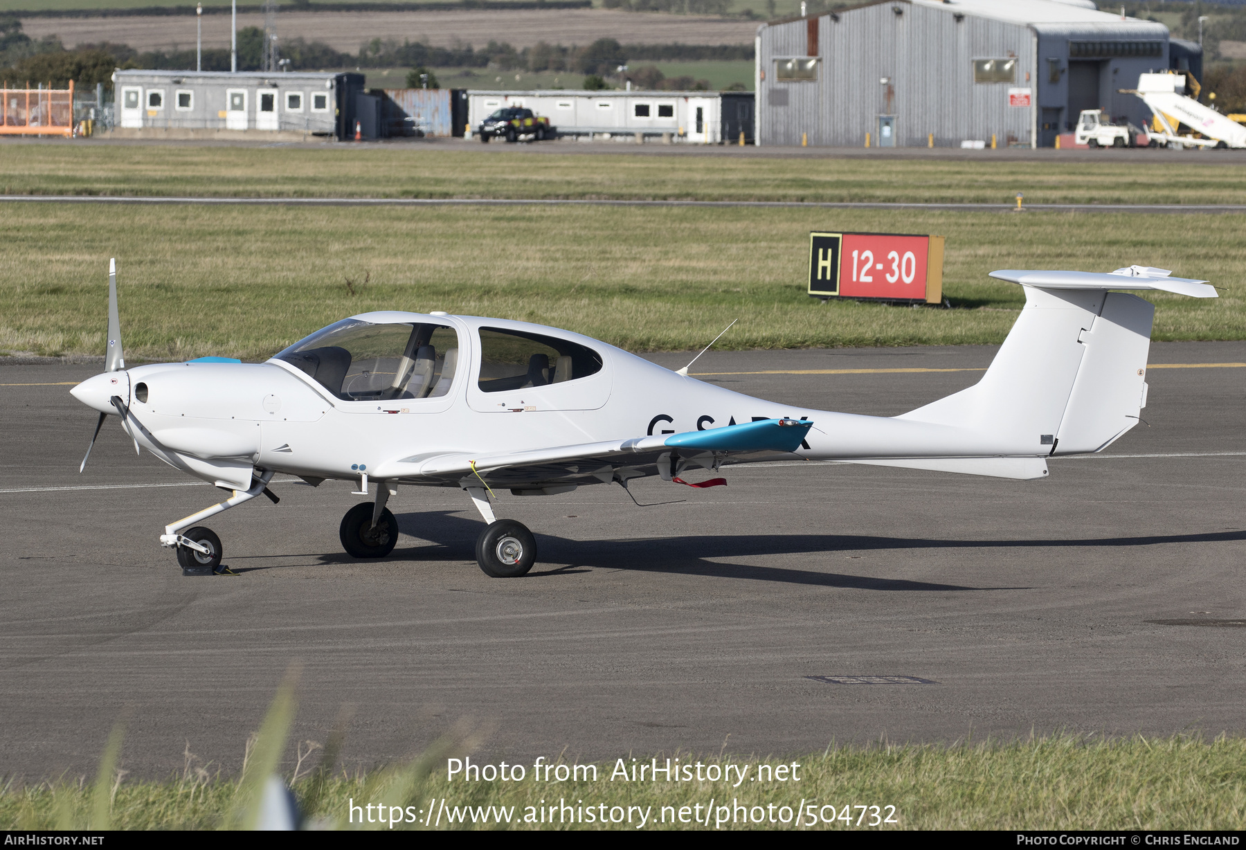 Aircraft Photo of G-SADK | Diamond DA40D Diamond Star TDI | AirHistory.net #504732