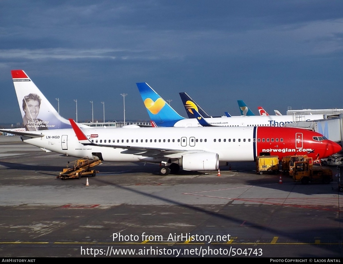 Aircraft Photo of LN-NGD | Boeing 737-8JP | Norwegian | AirHistory.net #504743