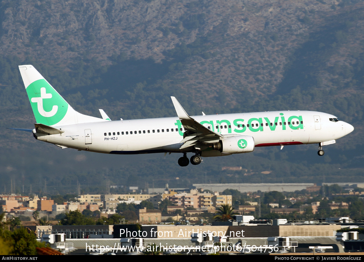 Aircraft Photo of PH-HZJ | Boeing 737-8K2 | Transavia | AirHistory.net #504756