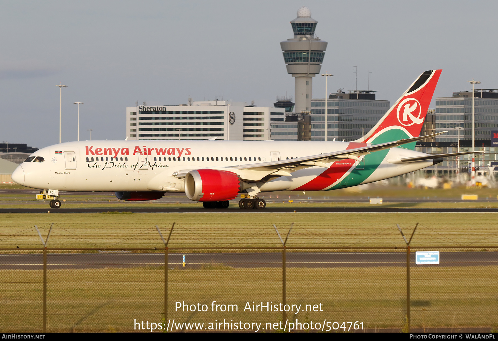 Aircraft Photo of 5Y-KZC | Boeing 787-8 Dreamliner | Kenya Airways | AirHistory.net #504761