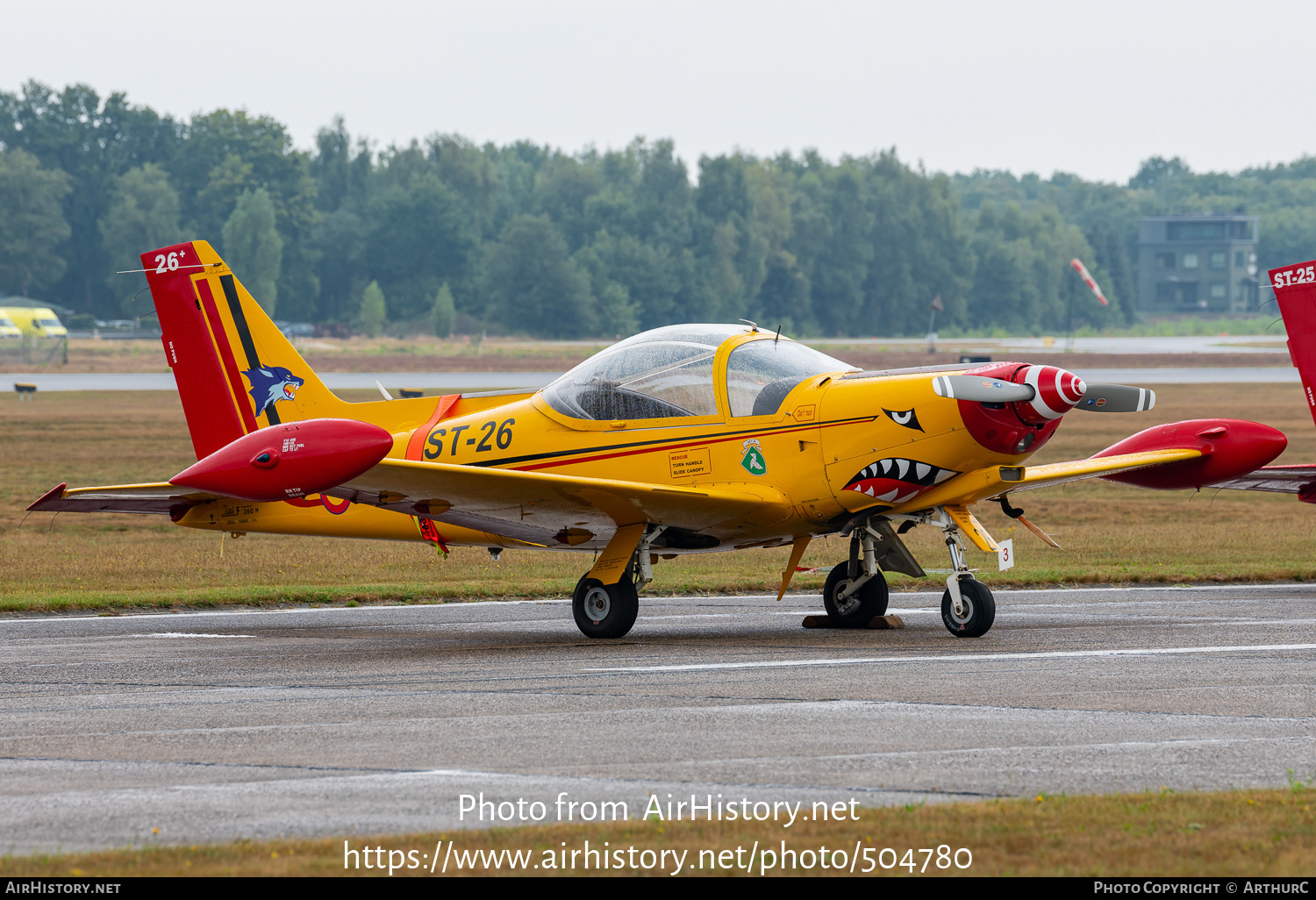 Aircraft Photo of ST-26 | SIAI-Marchetti SF-260M+ | Belgium - Air Force | AirHistory.net #504780