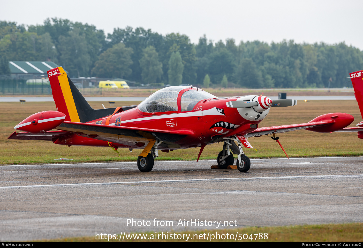 Aircraft Photo of ST-36 | SIAI-Marchetti SF-260M+ | Belgium - Air Force | AirHistory.net #504788