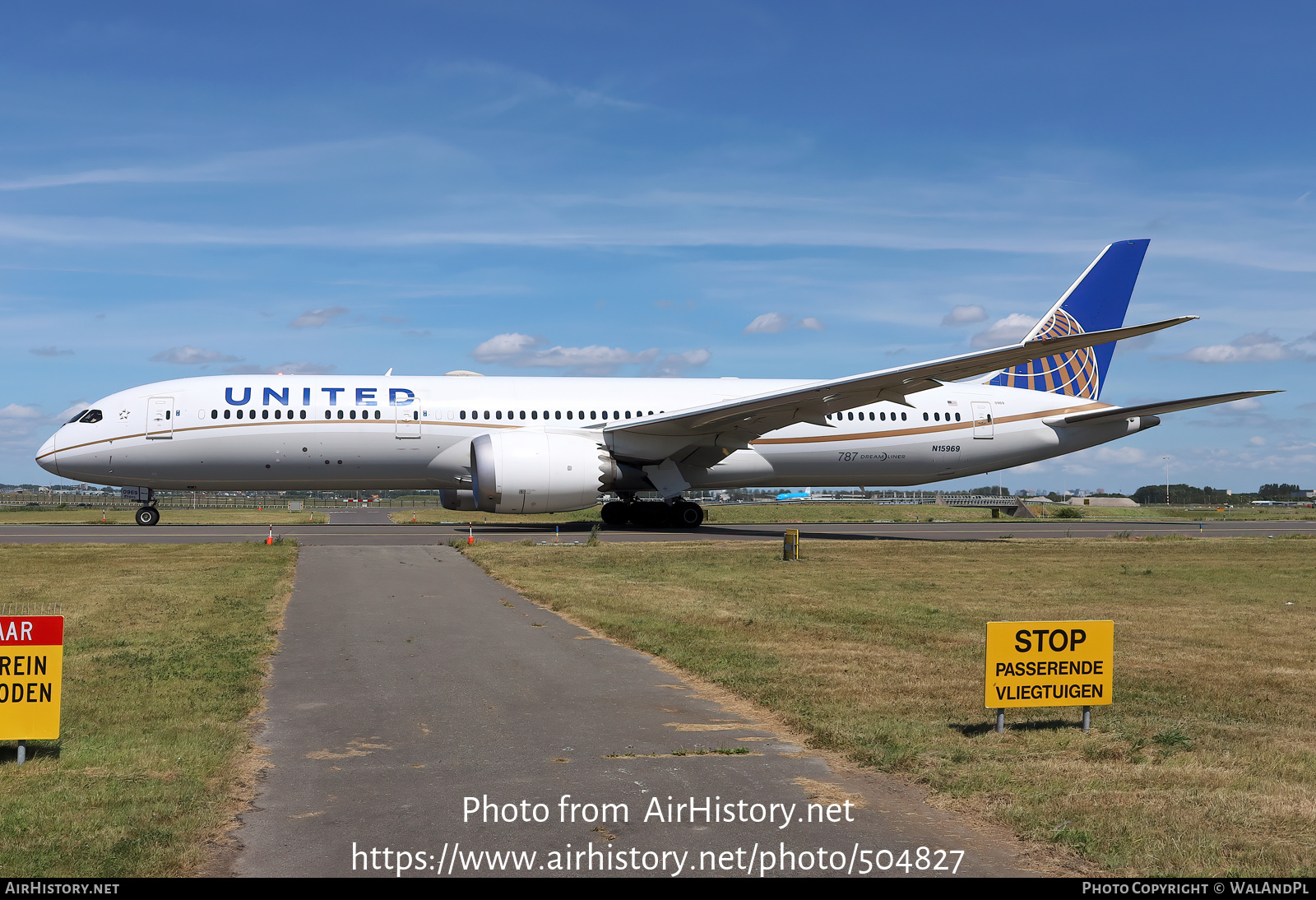 Aircraft Photo of N15969 | Boeing 787-9 Dreamliner | United Airlines | AirHistory.net #504827