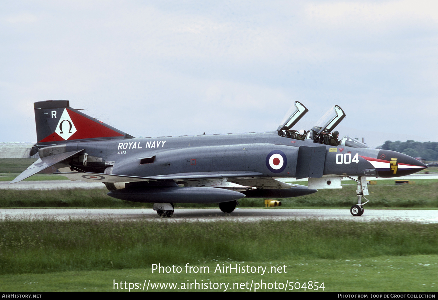 Aircraft Photo of XT872 | McDonnell Douglas F-4K Phantom FG1 | UK - Navy | AirHistory.net #504854