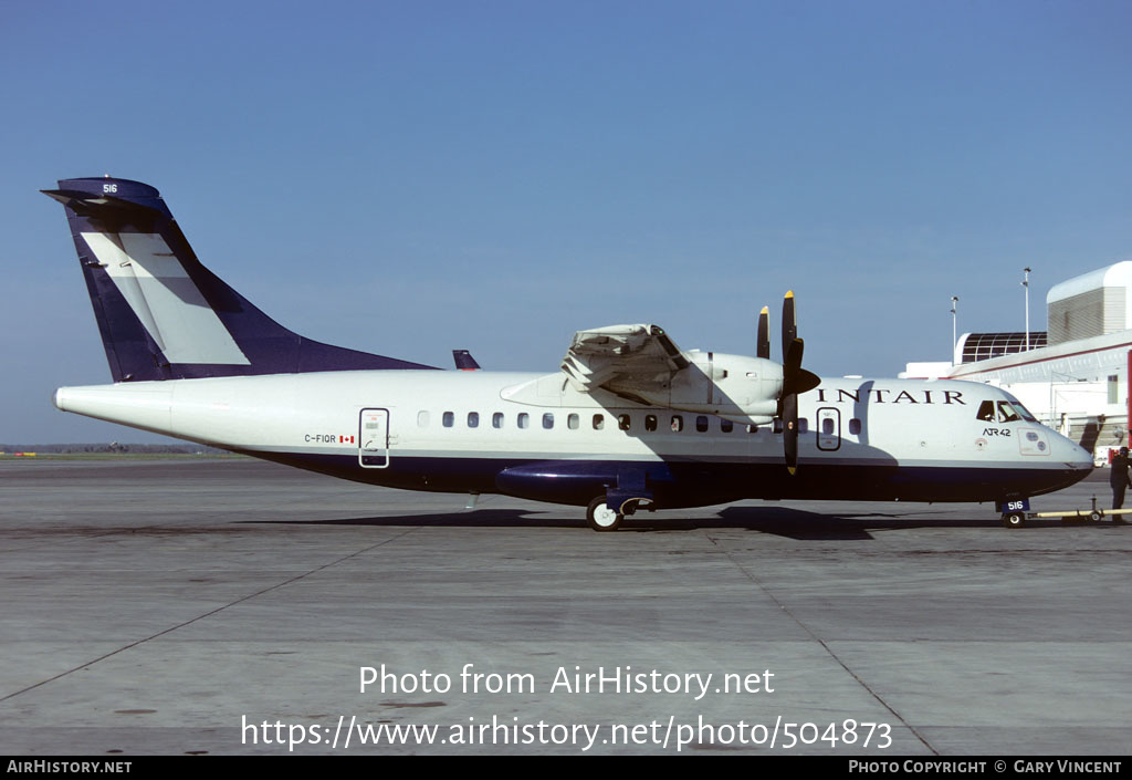 Aircraft Photo of C-FIQR | ATR ATR-42-300 | Intair | AirHistory.net #504873