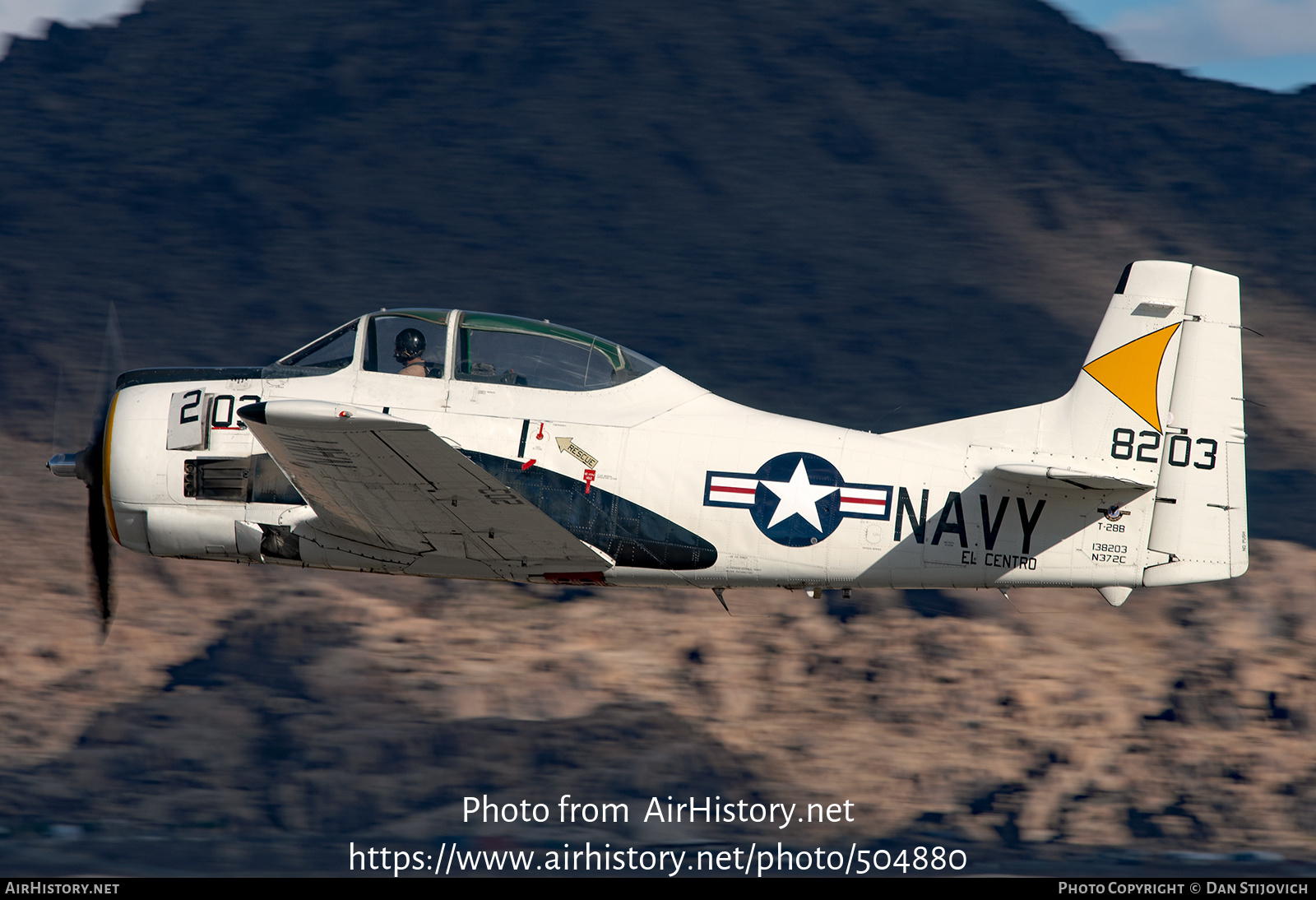 Aircraft Photo of N372C / 138203 | North American T-28B Trojan | USA - Navy | AirHistory.net #504880