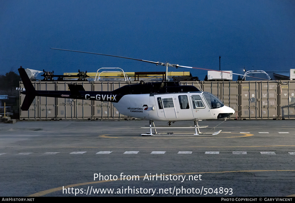 Aircraft Photo of C-GVHX | Bell 206L LongRanger | Canadian Helicopters / Hélicoptères Canadiens | AirHistory.net #504893