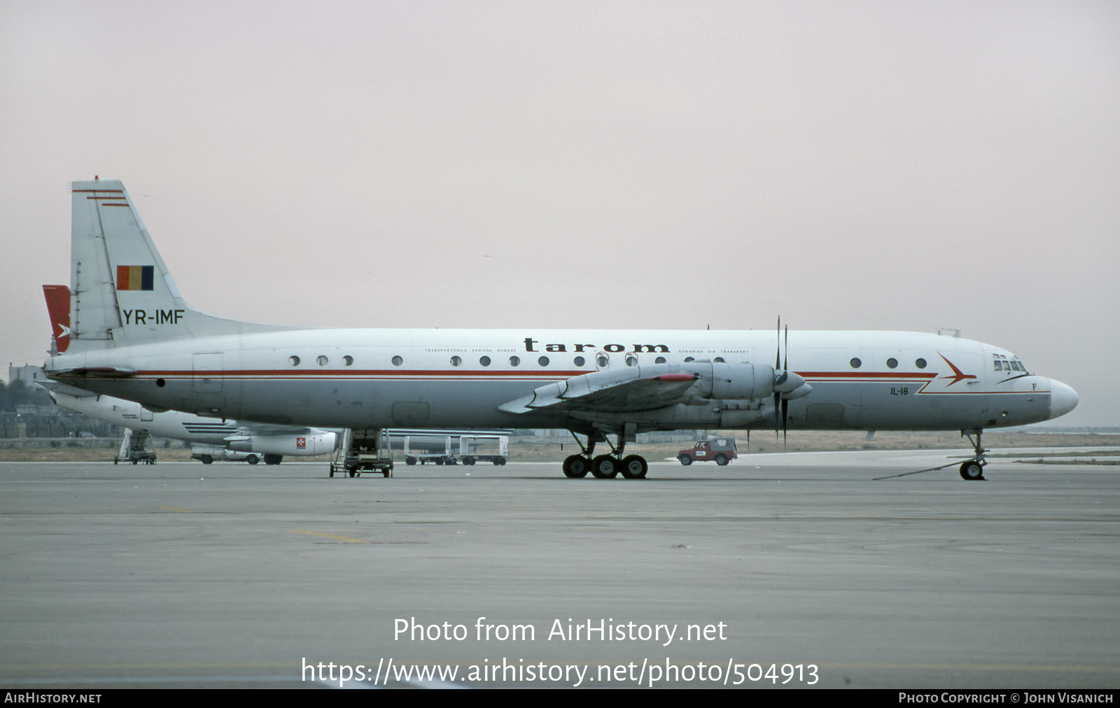 Aircraft Photo of YR-IMF | Ilyushin Il-18GrM | TAROM - Transporturile Aeriene Române | AirHistory.net #504913