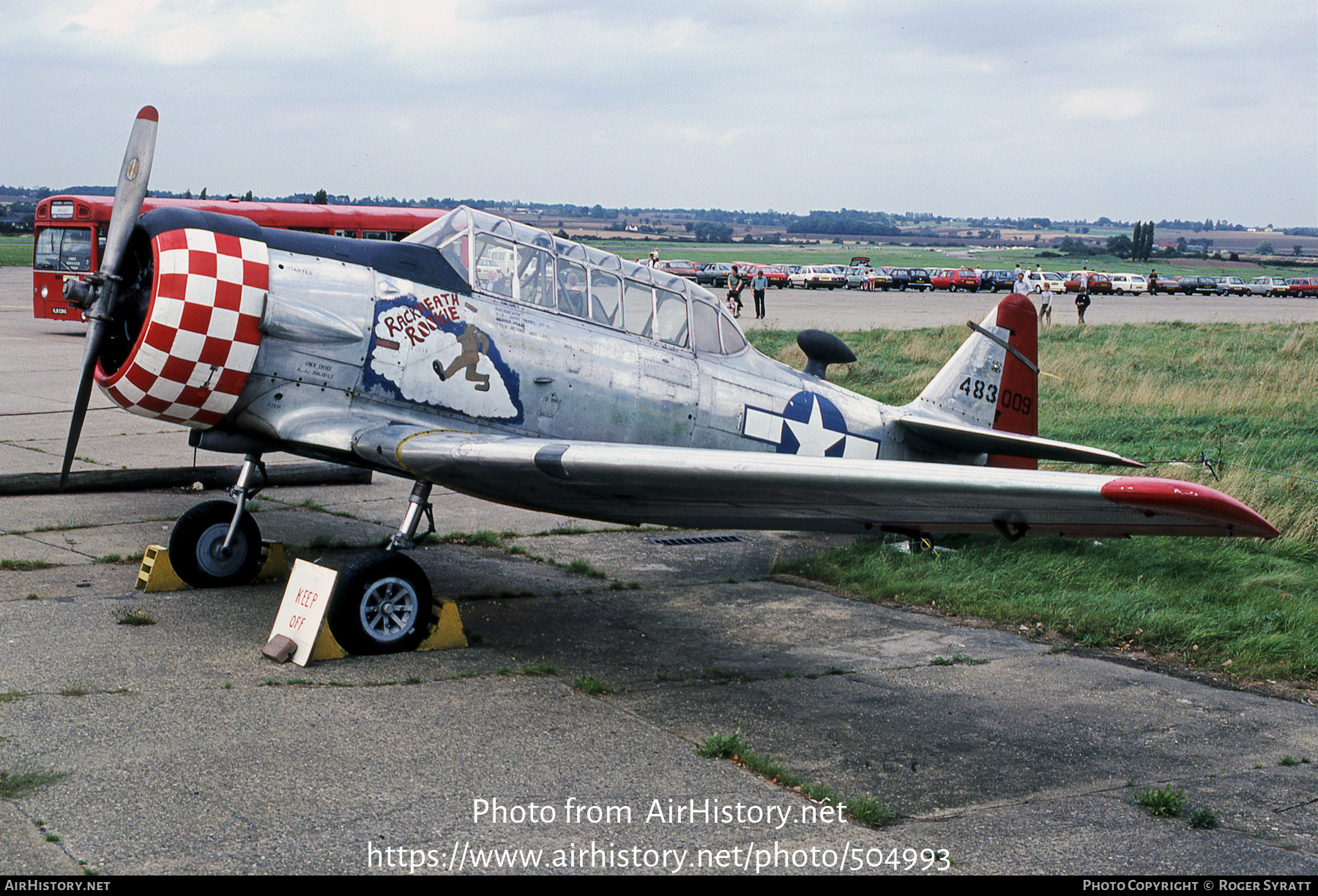 Aircraft Photo of G-BPSE / 483009 | North American AT-6D Harvard II | USA - Air Force | AirHistory.net #504993