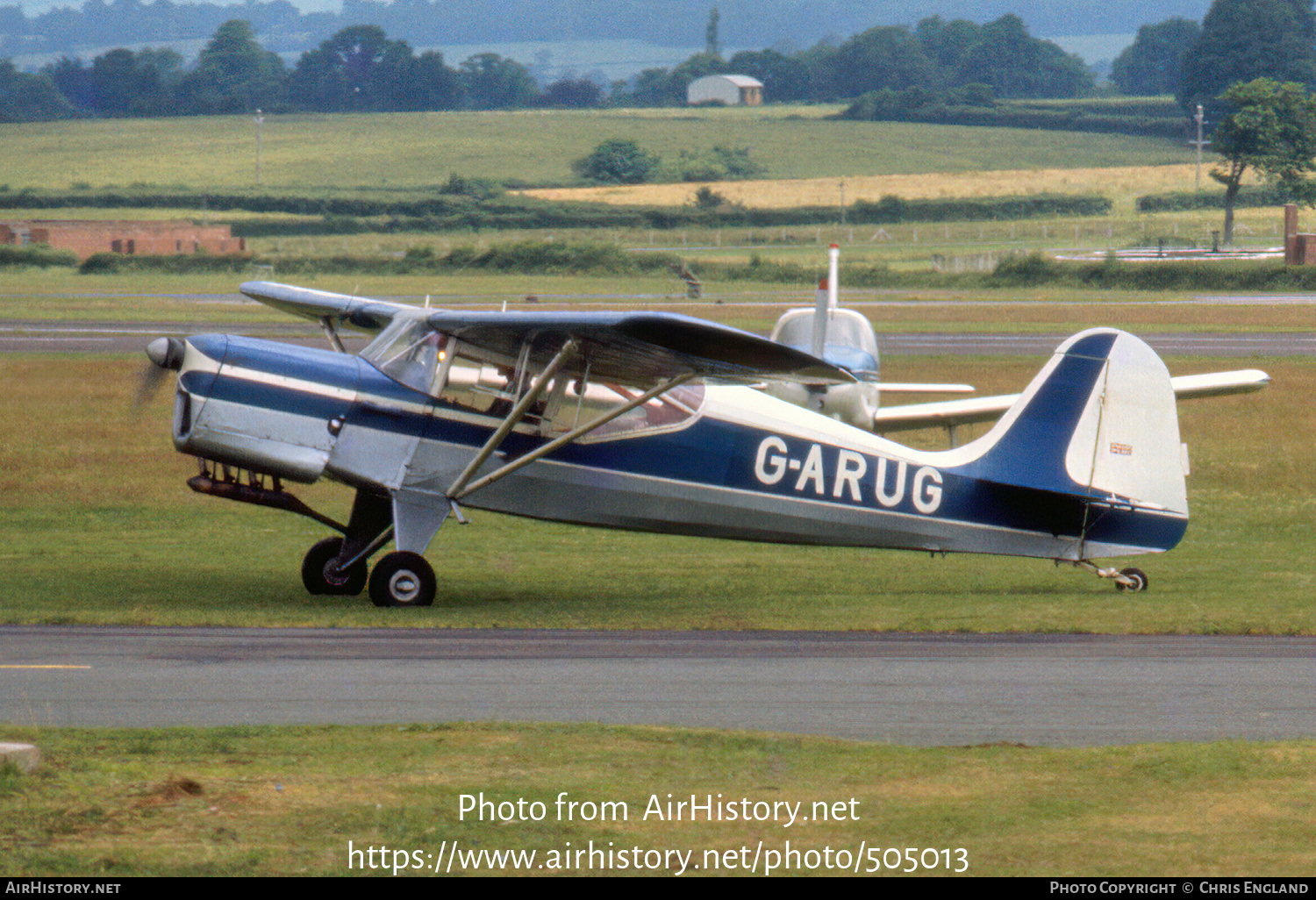 Aircraft Photo of G-ARUG | Auster J-5G Cirrus Autocar | AirHistory.net #505013