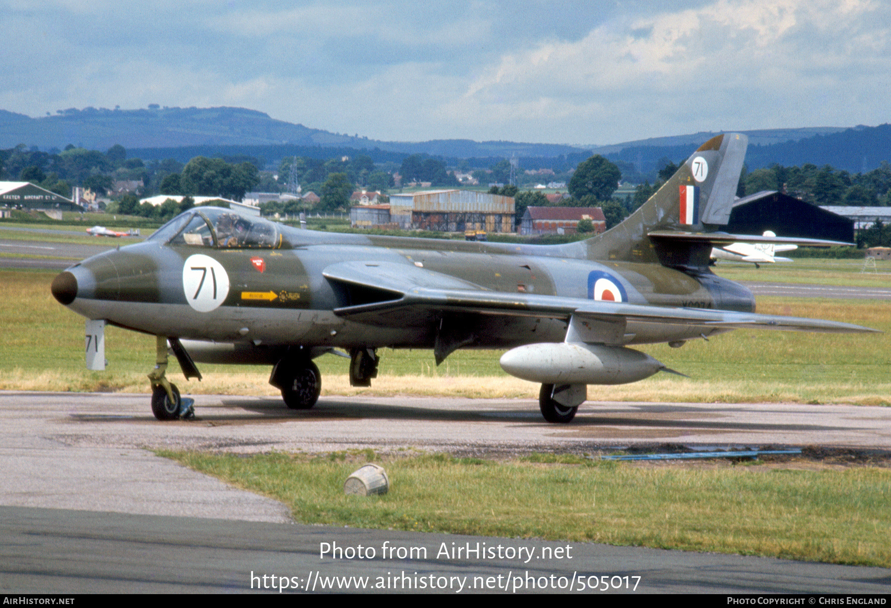 Aircraft Photo of XG264 | Hawker Hunter FGA9 | UK - Air Force | AirHistory.net #505017