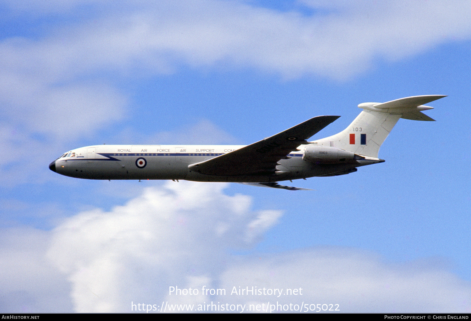 Aircraft Photo of XV103 | Vickers VC10 C.1 | UK - Air Force | AirHistory.net #505022