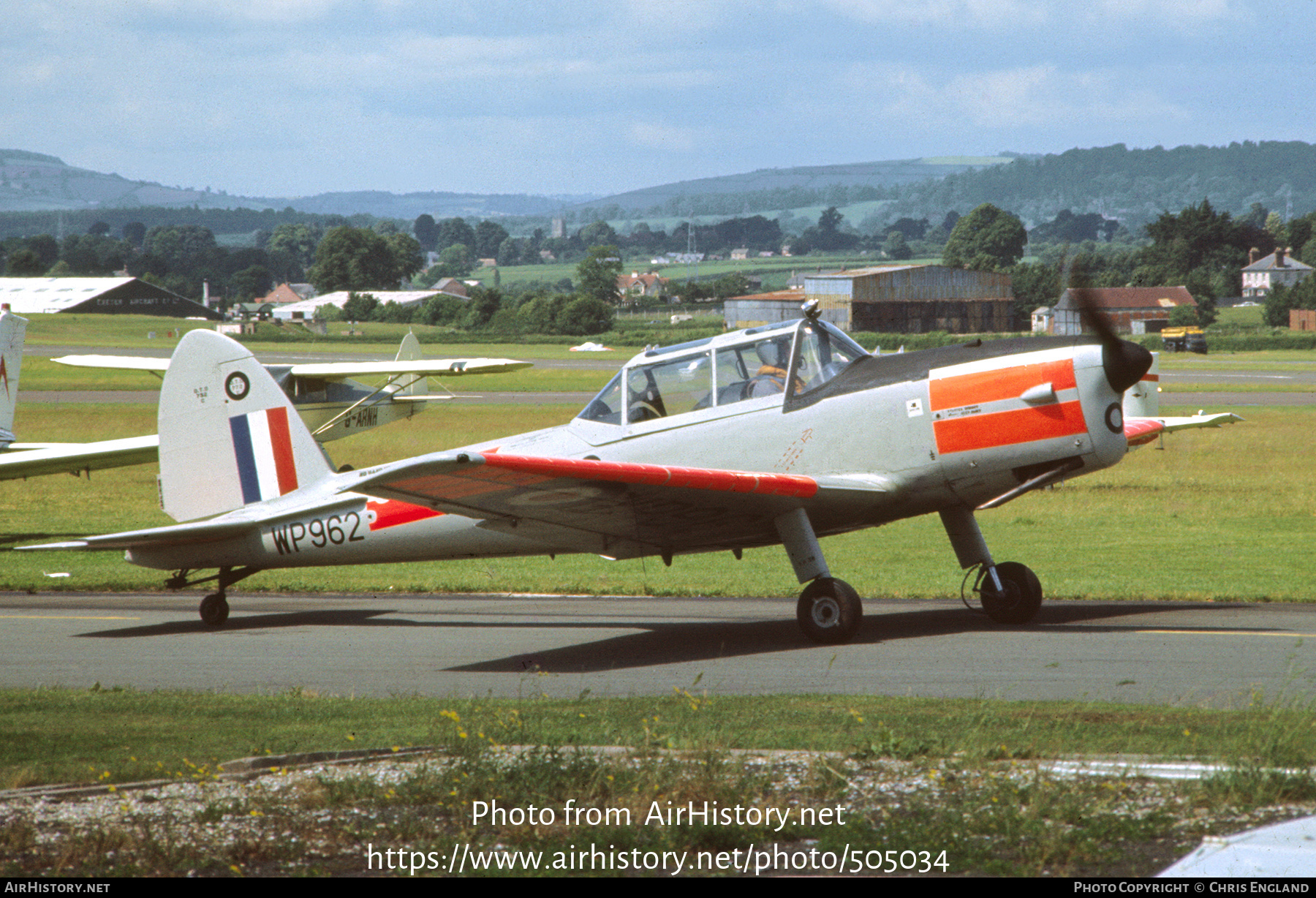 Aircraft Photo of WP962 | De Havilland DHC-1 Chipmunk T10 | UK - Air Force | AirHistory.net #505034