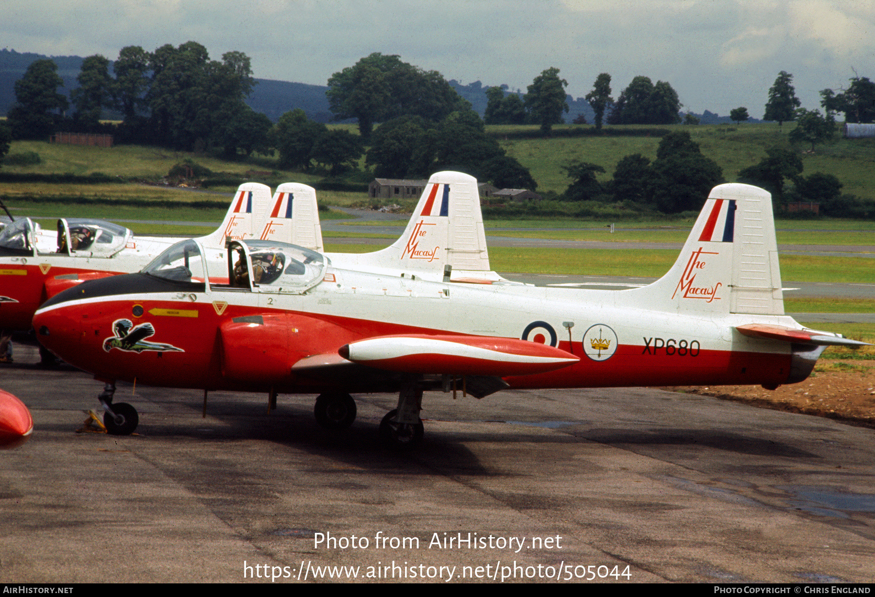 Aircraft Photo of XP680 | BAC 84 Jet Provost T4 | UK - Air Force | AirHistory.net #505044