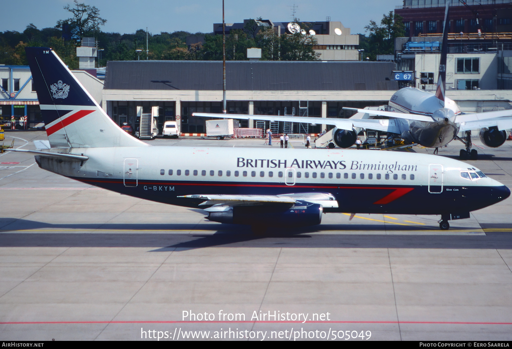 Aircraft Photo of G-BKYM | Boeing 737-236/Adv | British Airways Birmingham | AirHistory.net #505049