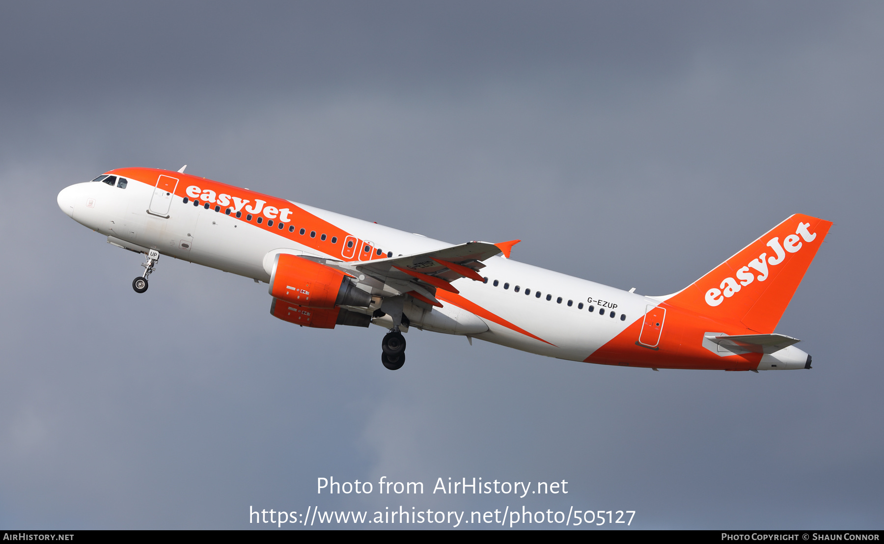 Aircraft Photo of G-EZUP | Airbus A320-214 | EasyJet | AirHistory.net #505127