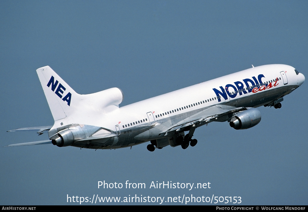 Aircraft Photo of SE-DTD | Lockheed L-1011-385-1 TriStar 1 | Nordic East Airways - NEA | AirHistory.net #505153