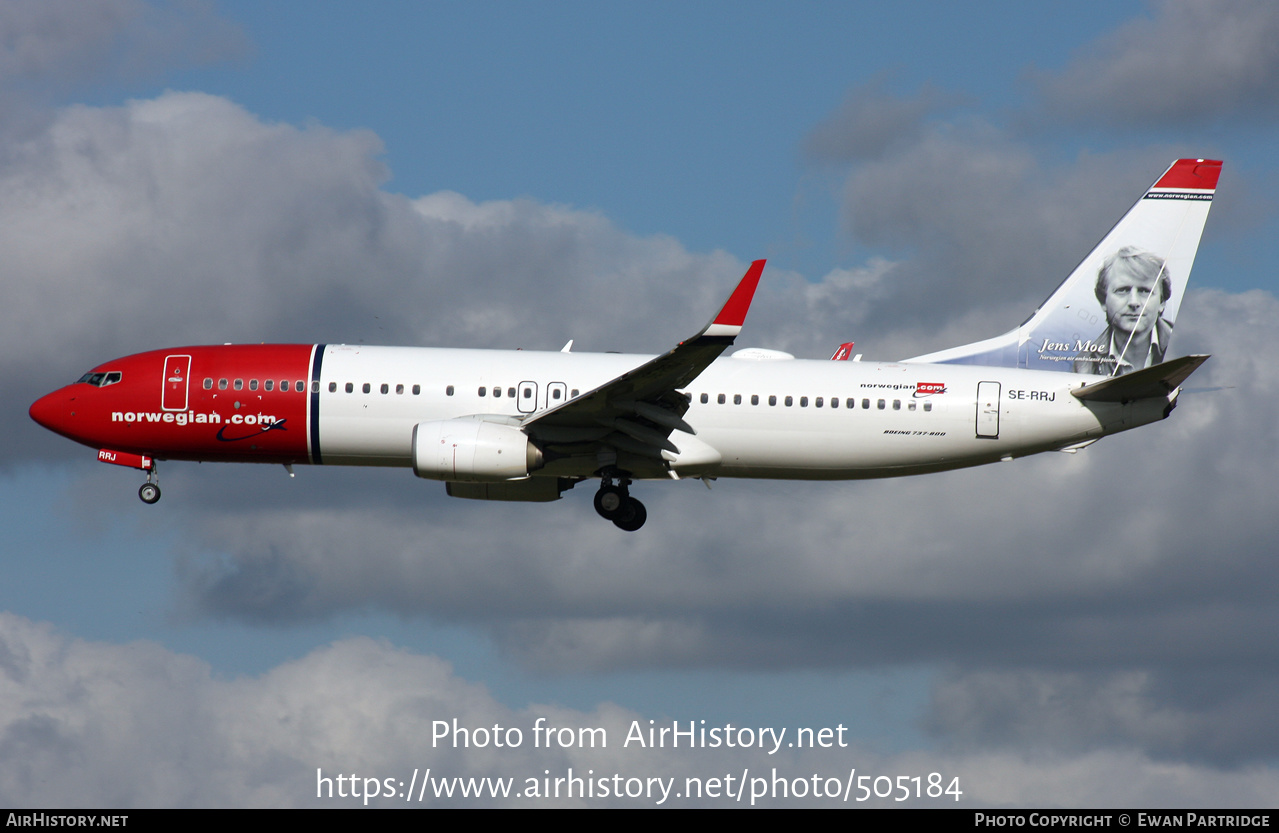 Aircraft Photo of SE-RRJ | Boeing 737-800 | Norwegian | AirHistory.net #505184