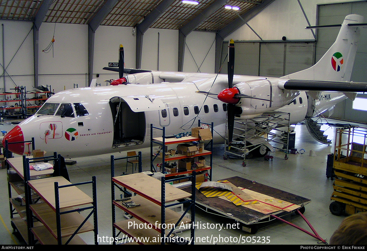 Aircraft Photo of OY-MUK | ATR ATR-42-300 | Danish Air Transport - DAT | AirHistory.net #505235