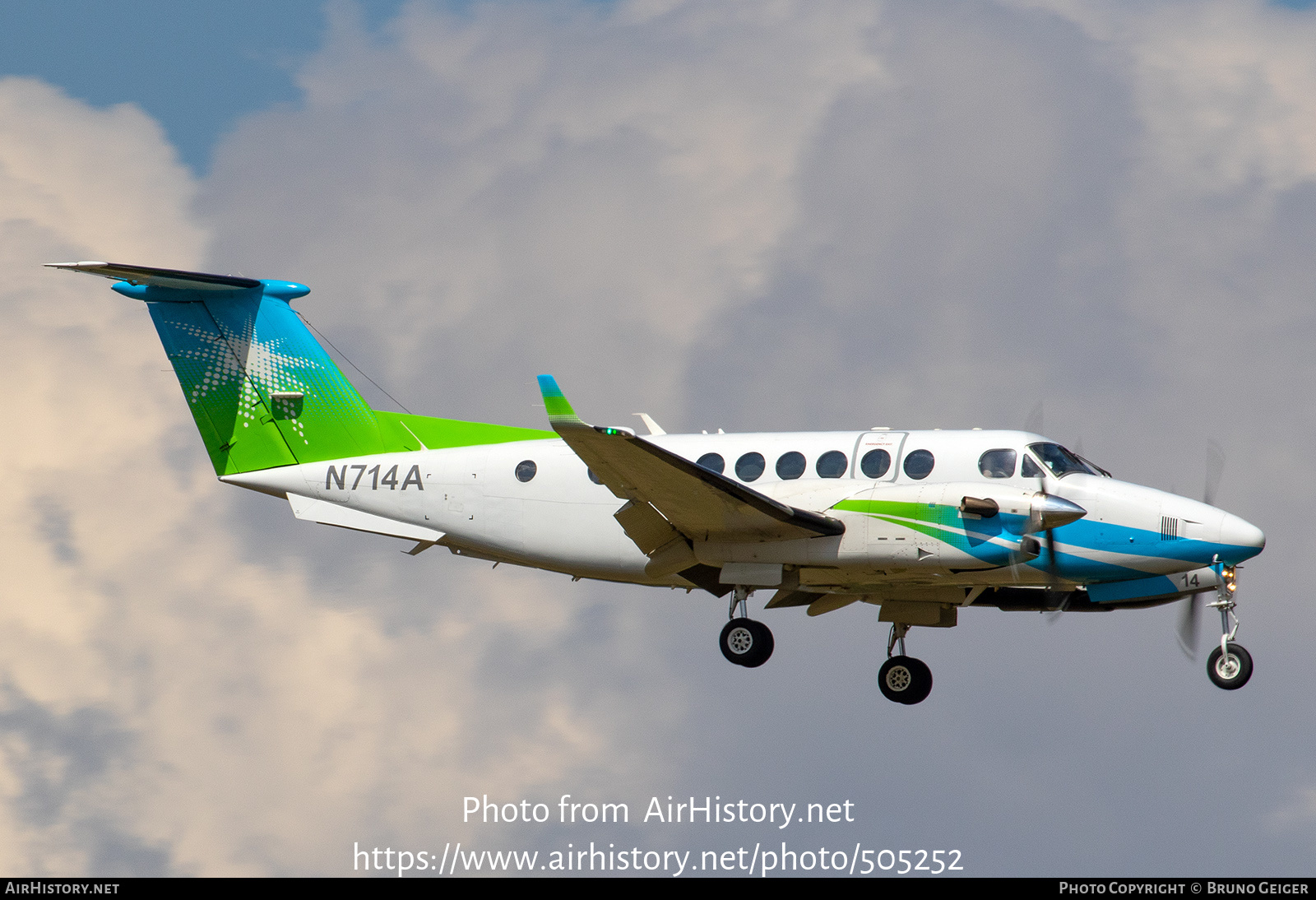 Aircraft Photo of N714A | Hawker Beechcraft 350C King Air (B300C) | Saudi Aramco | AirHistory.net #505252