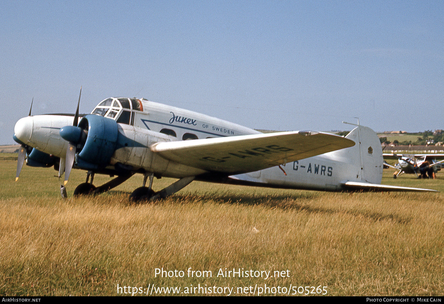 Aircraft Photo of G-AWRS | Avro 19 Srs.2 Anson | Junex of Sweden | AirHistory.net #505265