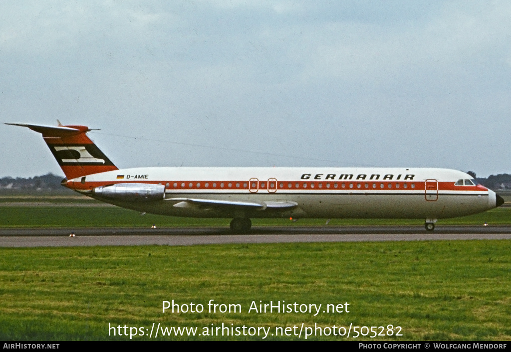 Aircraft Photo of D-AMIE | BAC 111-524FF One-Eleven | Germanair | AirHistory.net #505282