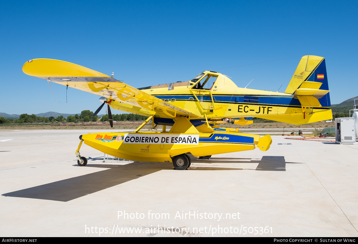 Aircraft Photo of EC-JTF | Air Tractor AT-802F Fire Boss (AT-802A) | Gobierno de España | AirHistory.net #505361