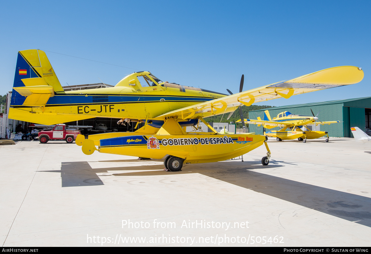 Aircraft Photo of EC-JTF | Air Tractor AT-802F Fire Boss (AT-802A) | Gobierno de España | AirHistory.net #505462