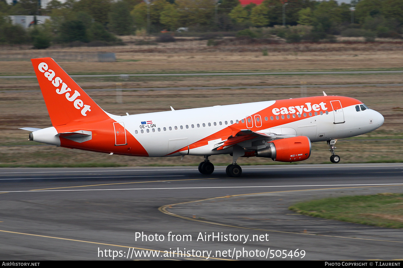 Aircraft Photo of OE-LQN | Airbus A319-111 | EasyJet | AirHistory.net #505469